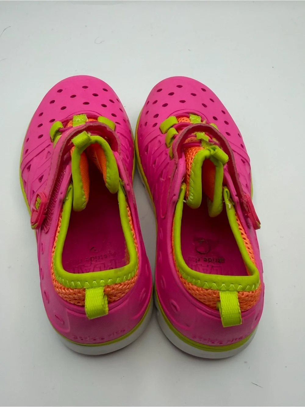 Stride Rite Made2Play Phibian Pink Water Shoes Kids Size 11 Gorpcore Summer